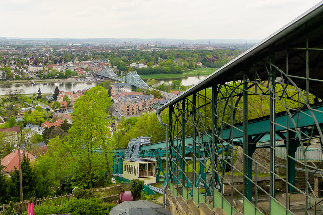 Schwebebahn in Dresden