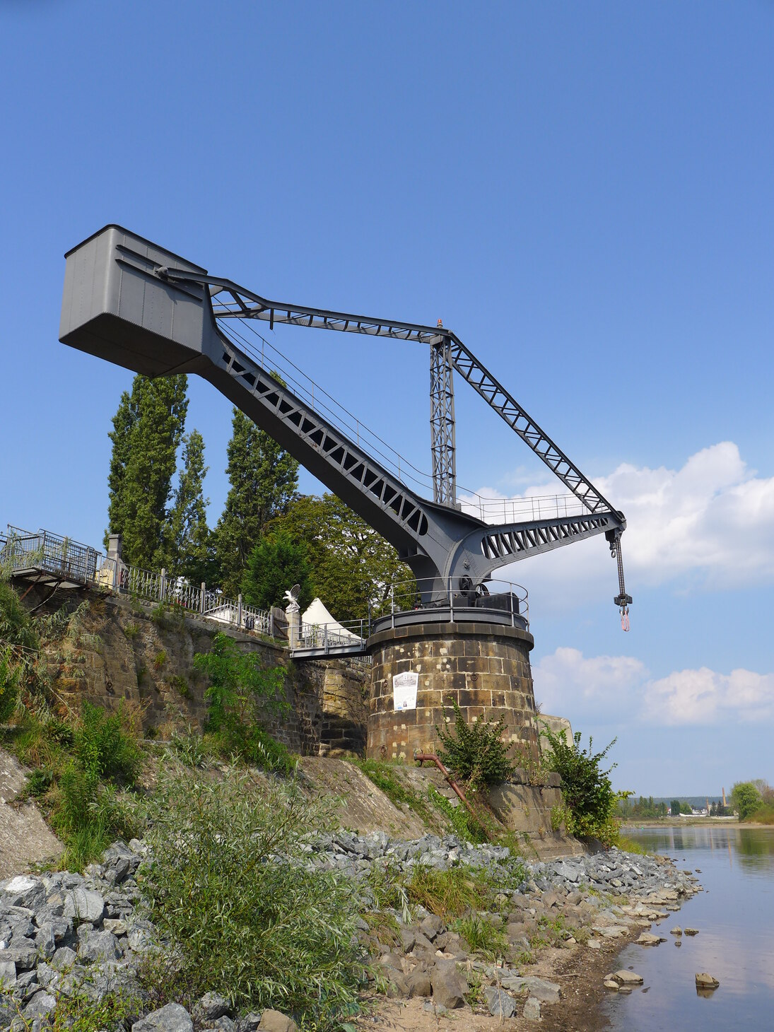 Drehkran Dresden-Übigau