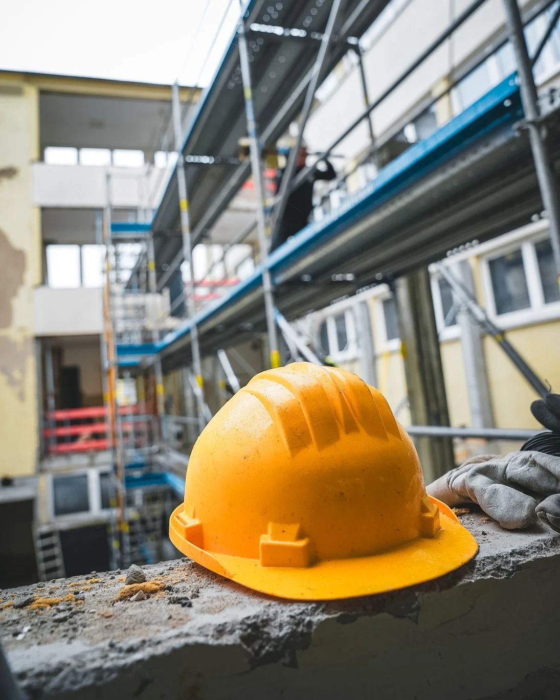 Baustelle der Grundschule Pirna-Sonnenstein