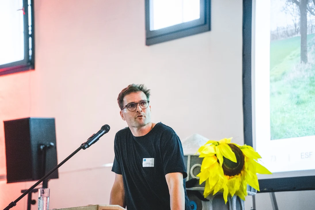 Das Büro für urbane Projekte wird durch Herrn Paul vorgestellt.