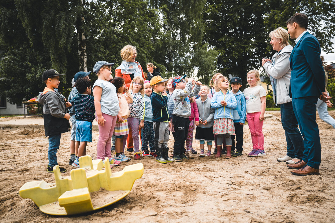 Besuch Kindergarten in Thalheim