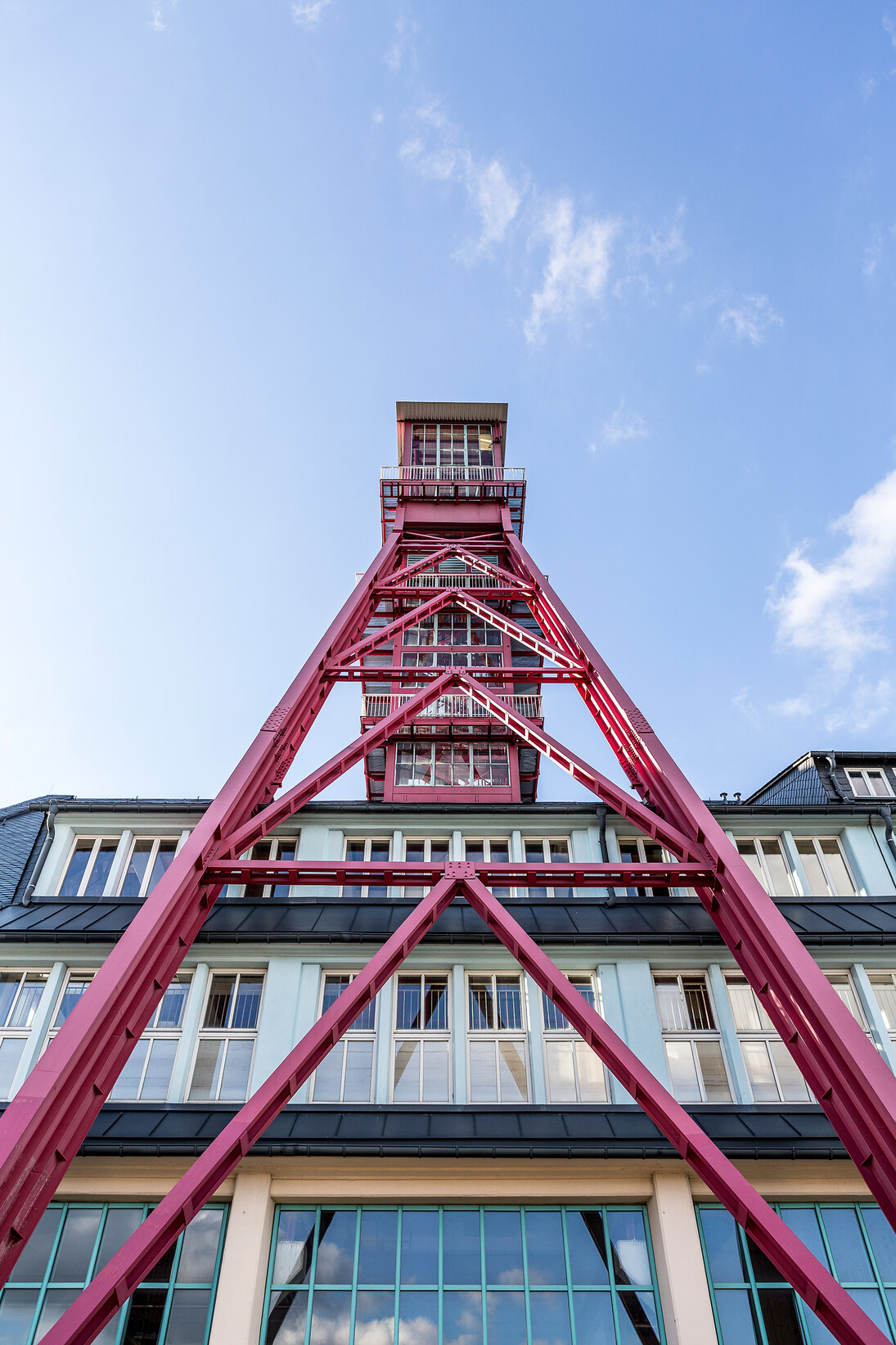 Förderturm Arno-Lippmann-Schacht, Altenberg-Zinnwald