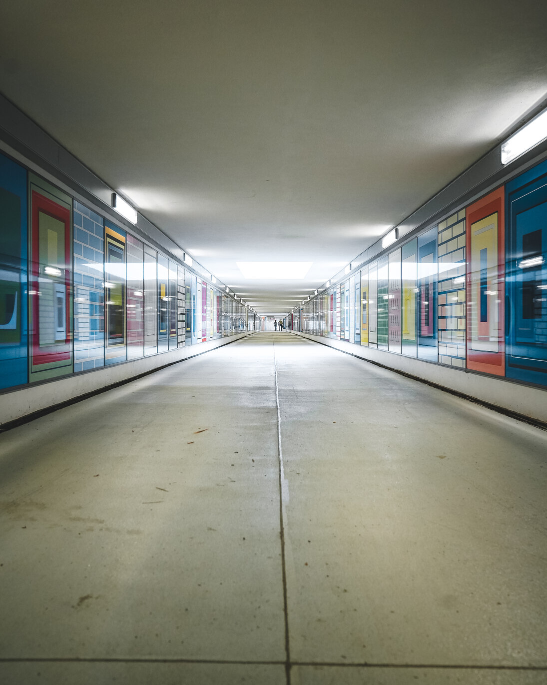Fußgängertunnel in Flöha