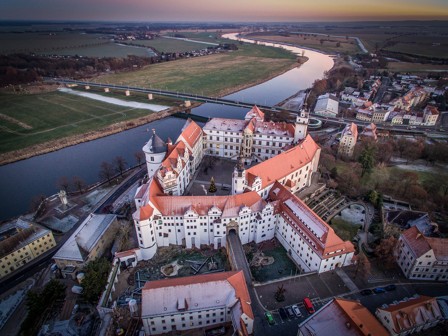 Schloss Hartenfels in Torgau an der Elbe
