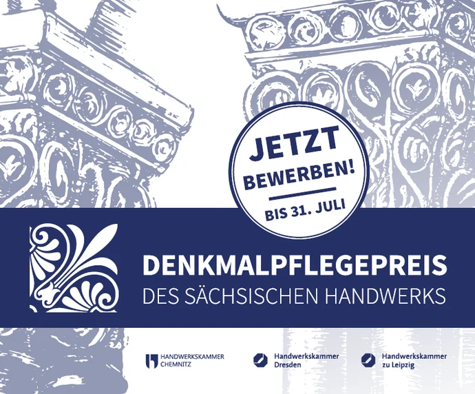 Logo des Denkmalpflegepreis des Sächsischen Handwerks