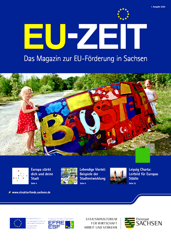 Titelblatt des Magazins EU-Zeit