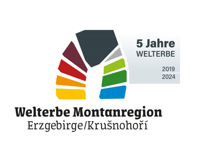 Logo Welterbeverein, Bildliche Darstellung Eingang Stolln