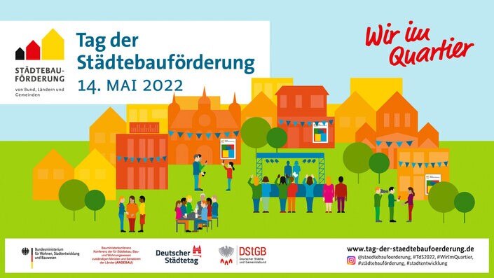 Logo des Tags der Städtebauförderung 2022